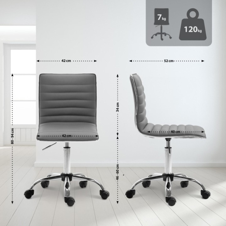 Arbeitshocker Alamosa Kunstleder