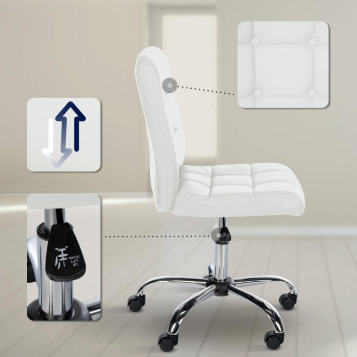 Arbeitshocker Trenton Kunstleder