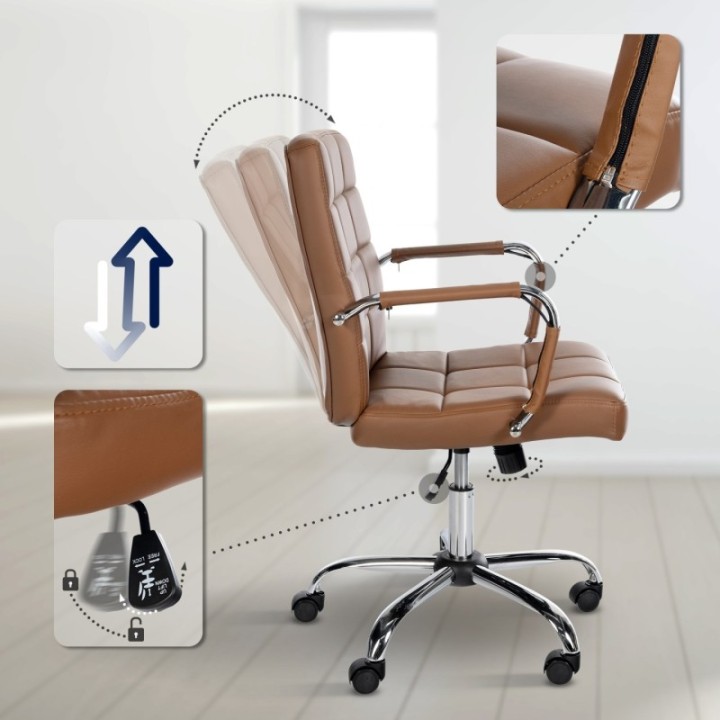 Arbeitshocker Ashland Kunstleder