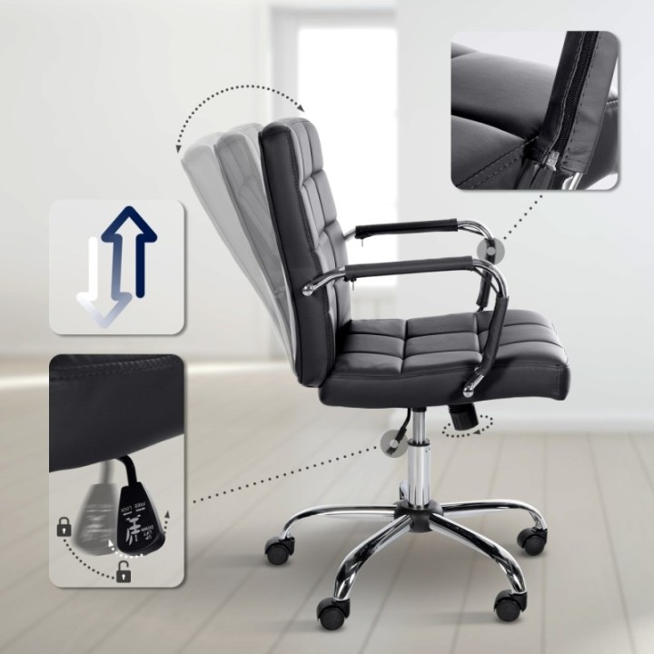 Arbeitshocker Ashland Kunstleder