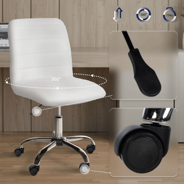 Arbeitshocker Redding Kunstleder