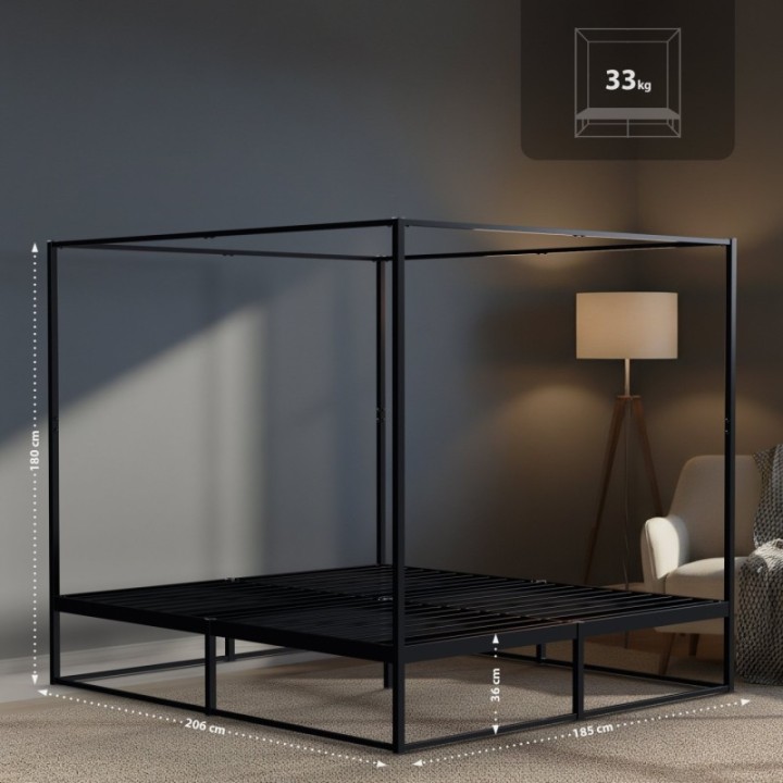 Himmelbett Batoni 180x200