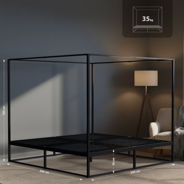 Himmelbett Batoni 200x200