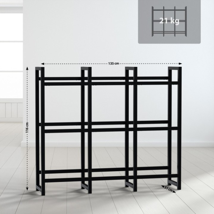 9er Getränkekistenständer Stack