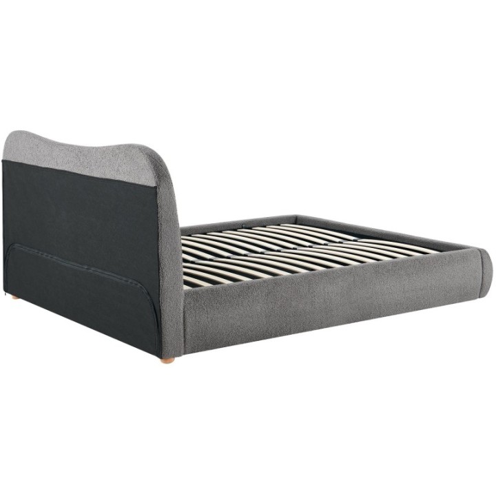 Bett Maido Teddy Stoff 160x200 cm