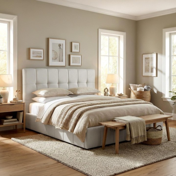 Bett Ladia Stoff 180x200 cm