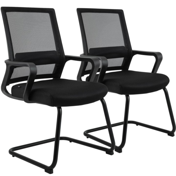 2er Set Besucherstuhl Hanka