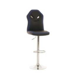 Racing Barhocker Hill schwarz