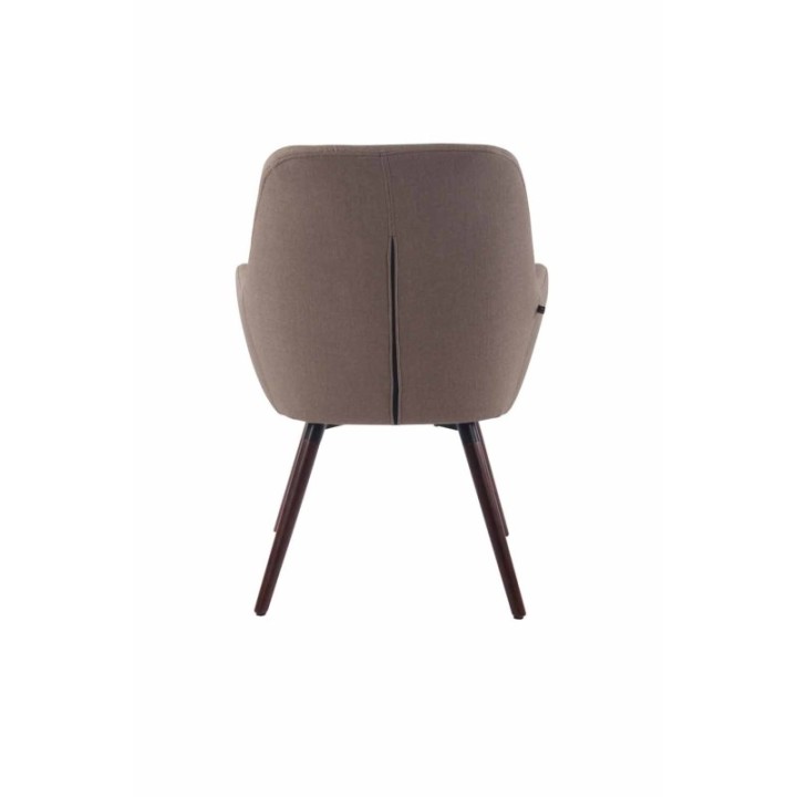 Lounger Aarhus Stoff walnuss