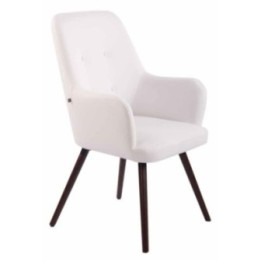 Lounger Aarhus Kunstleder walnuss