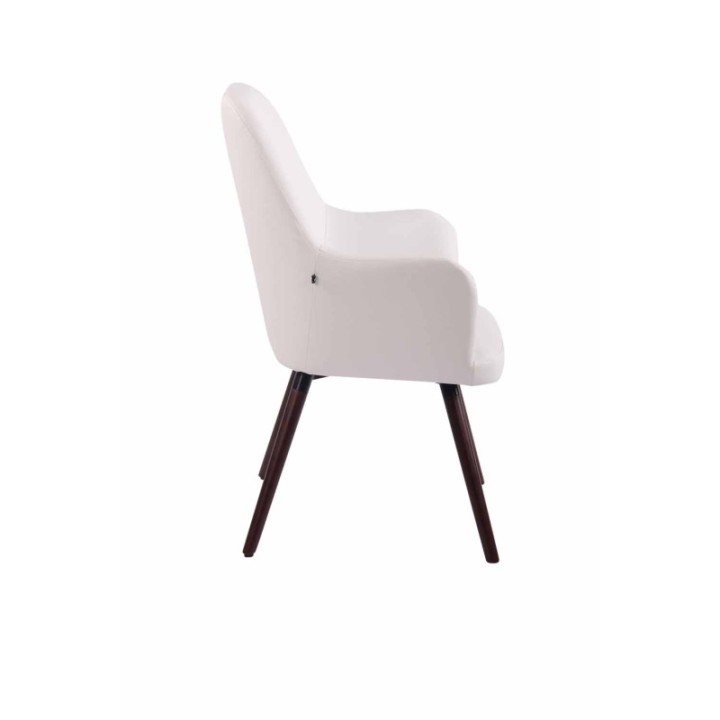 Lounger Aarhus Kunstleder walnuss