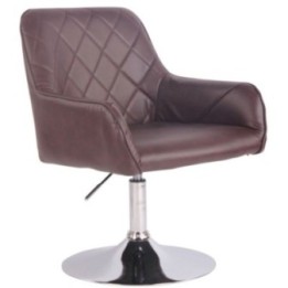 Lounger Wellington Kunstleder chrom
