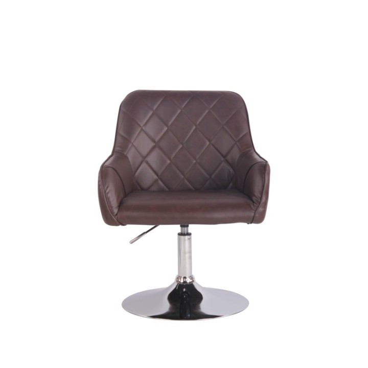 Lounger Wellington Kunstleder chrom