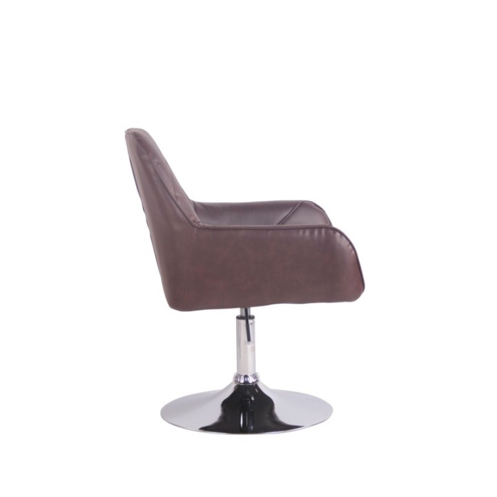 Lounger Wellington Kunstleder chrom