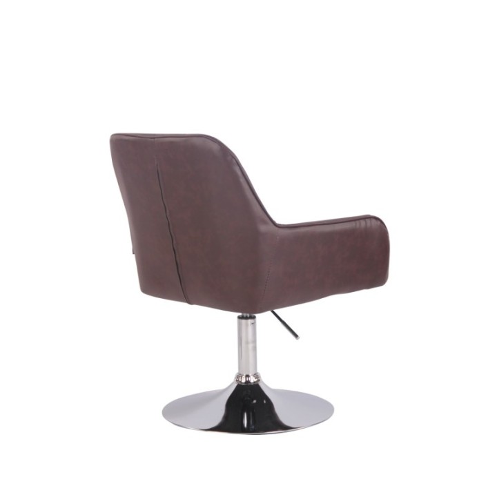 Lounger Wellington Kunstleder chrom