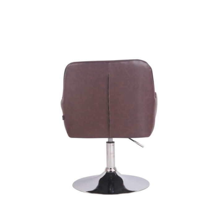 Lounger Wellington Kunstleder chrom