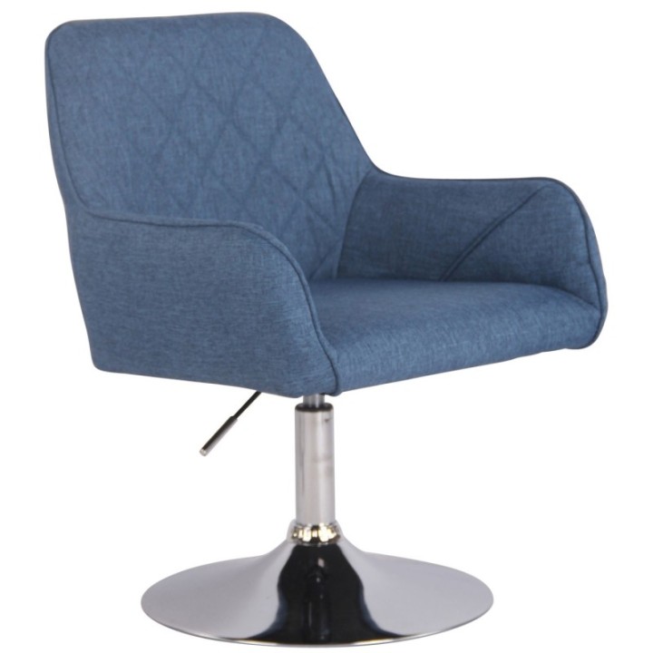 Lounger Wellington Stoff chrom