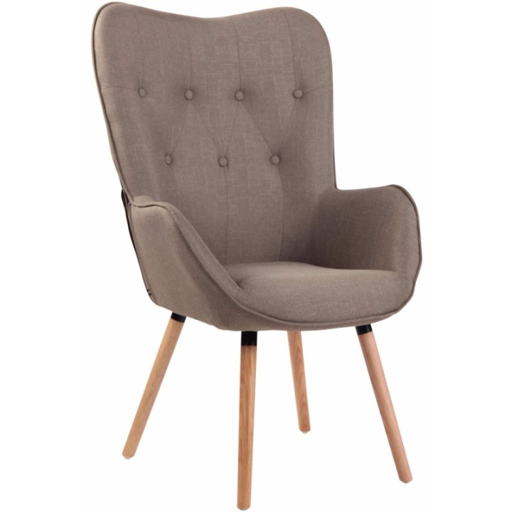 Lounger Ashford Stoff natura