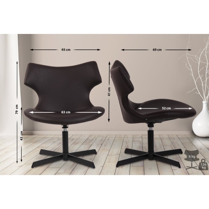 Lounger Welland Kunstleder
