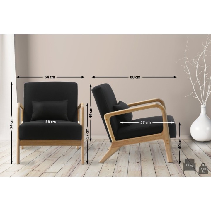 Sessel Hibbing Stoff