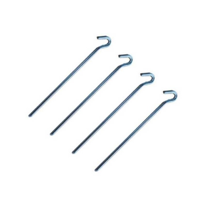 4er Set Erdhaken 30 cm, stahl verzinkt