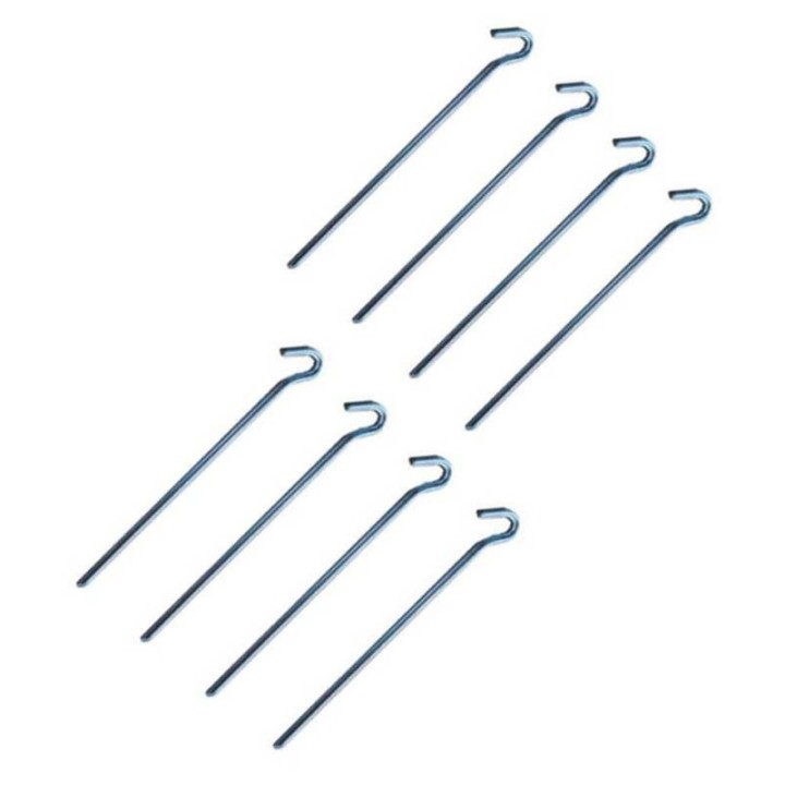 8er Set Erdhaken 30 cm, stahl verzinkt