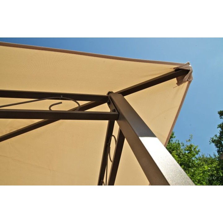 Pavillon mit 2 Bänken + Tisch