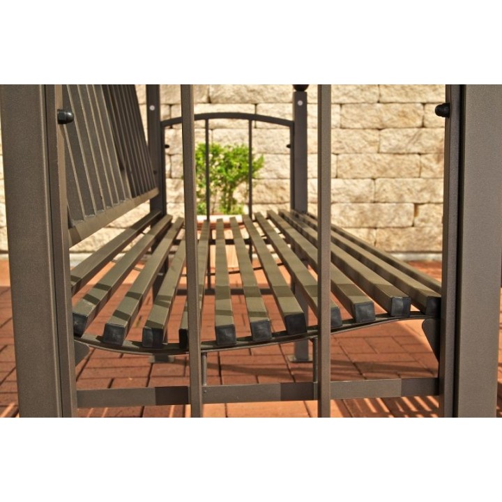 Pavillon mit 2 Bänken + Tisch