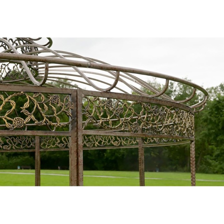 Luxus Pavillon Romantik rund 350 cm