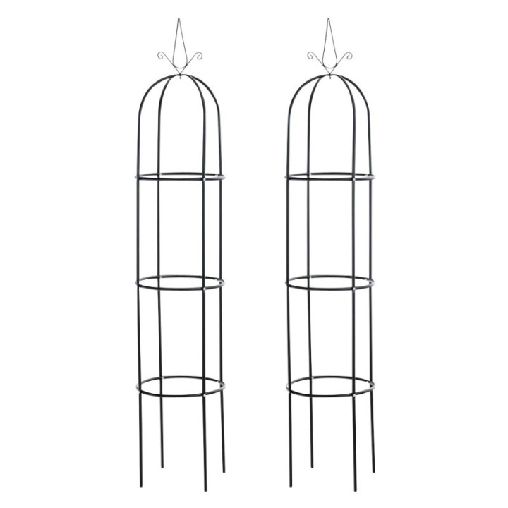 2er Set Rosensäule Romantika