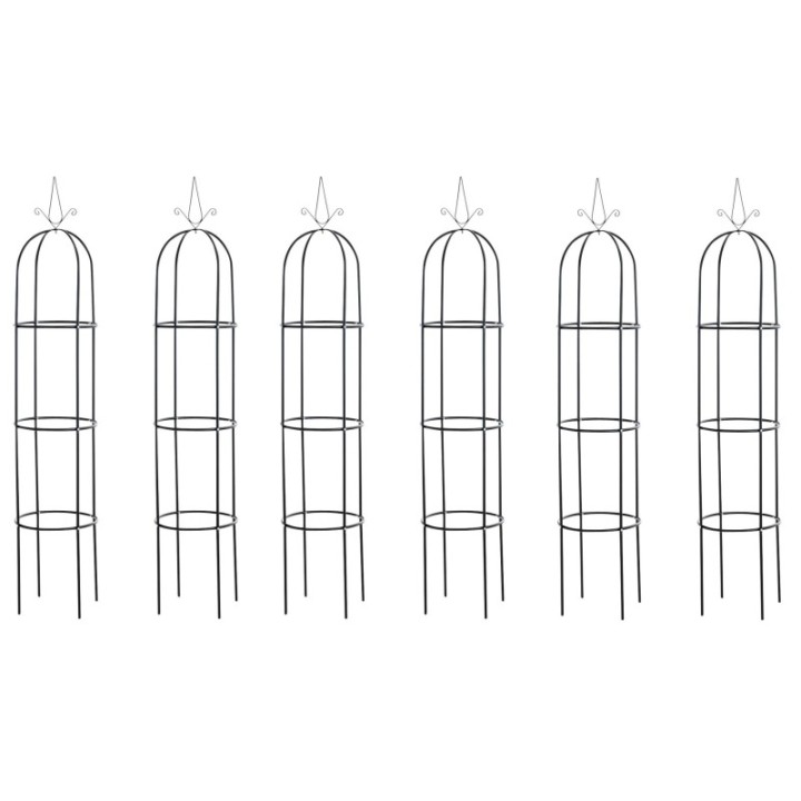 6er Set Rosensäule Romantika