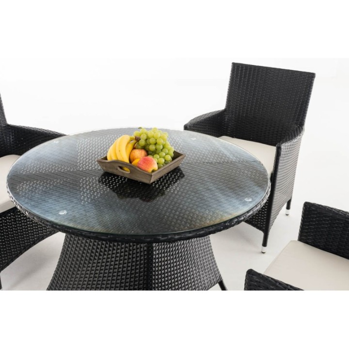 Sitzgruppe Sanremo Cremeweiß