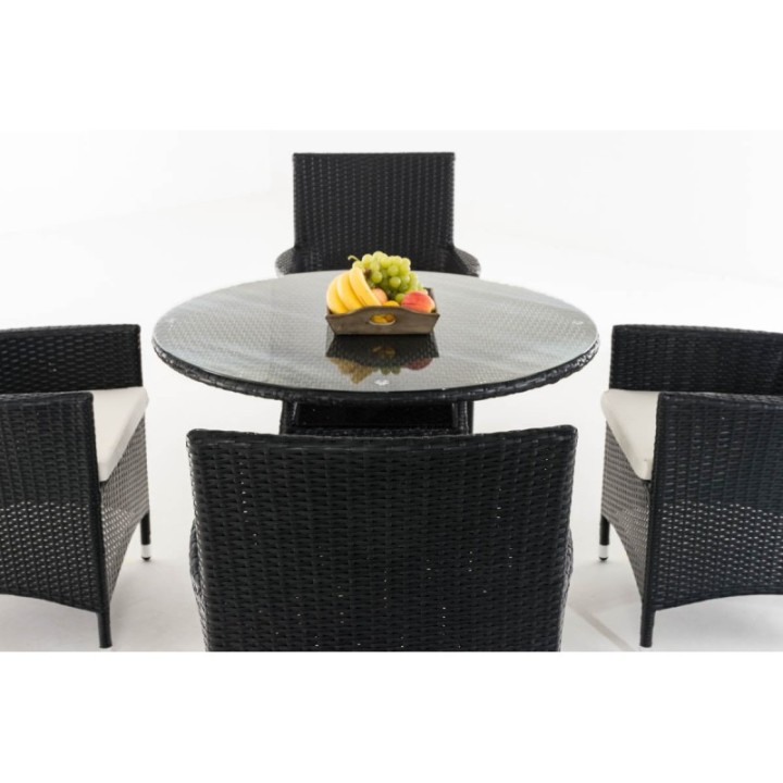 Sitzgruppe Sanremo Cremeweiß