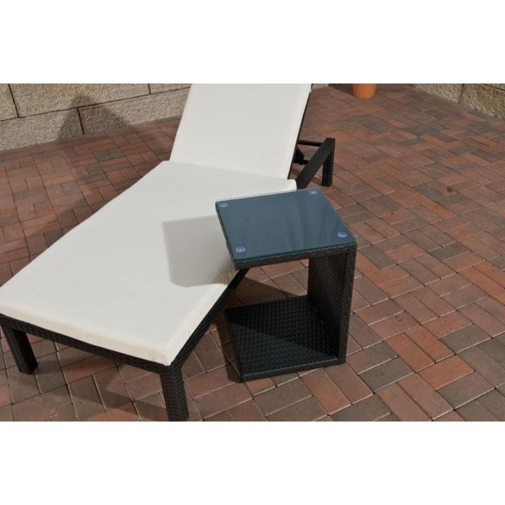 Parma Polyrattan Glastisch