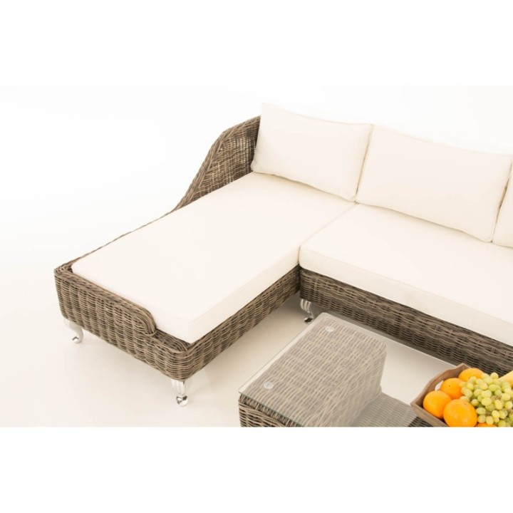 Gartengarnitur Moss Cremeweiss