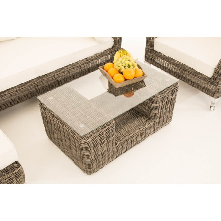 Gartengarnitur Moss Cremeweiss