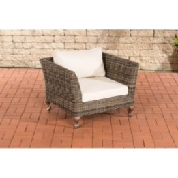 Sessel Moss Cremeweiss