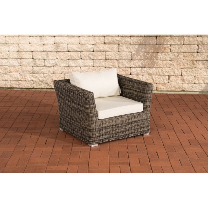 Sessel Mandal Cremeweiss