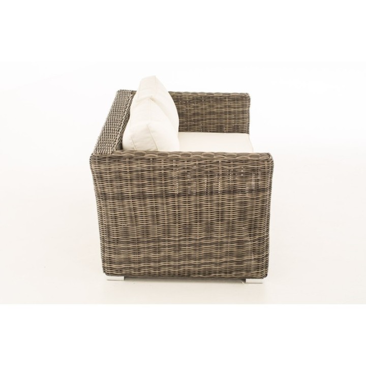 2er Sofa Mandal Cremeweiss