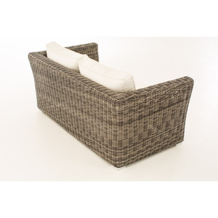 2er Sofa Mandal Cremeweiss