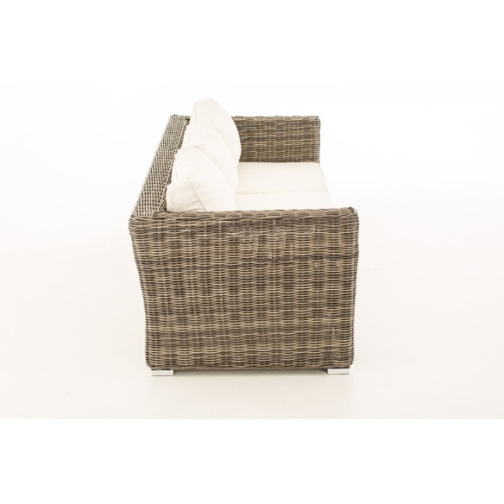3er Sofa Mandal Cremeweiss