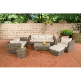 Gartengarnitur Mandal Cremeweiss