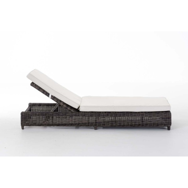 Set Sonnenliegen Burano Cremeweiss