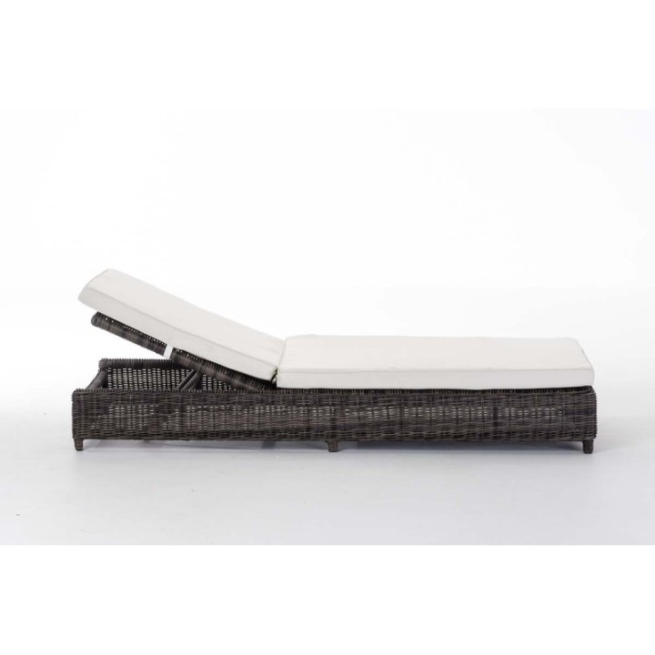 Set Sonnenliegen Burano Cremeweiss