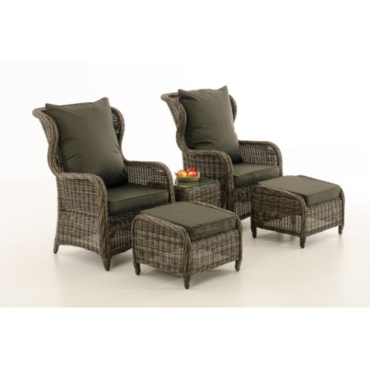 Sitzgruppe Treviso Anthrazit 5mm