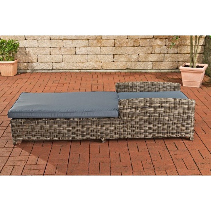 Set Sonnenliegen Massa Eisengrau