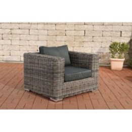 Sessel Ariano 94x84 cm Anthrazit 