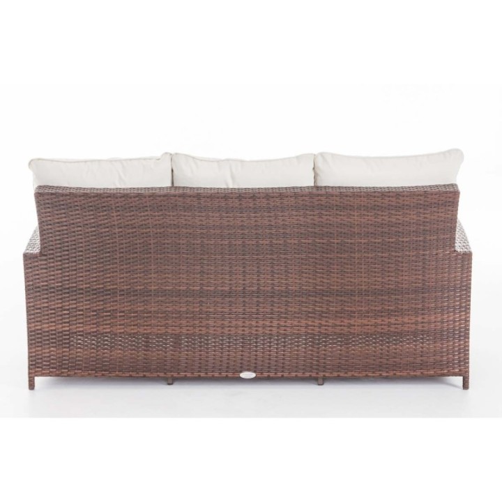 Sofa 3er Fisolo Cremeweiß