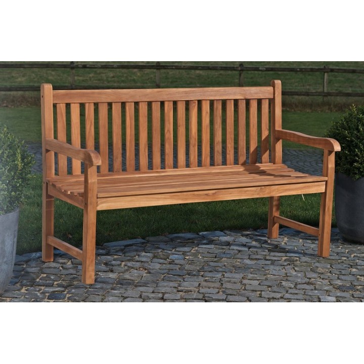 Teakbank Calypso 120 cm