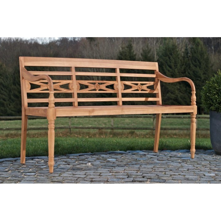 Teakbank Maryland 150 cm